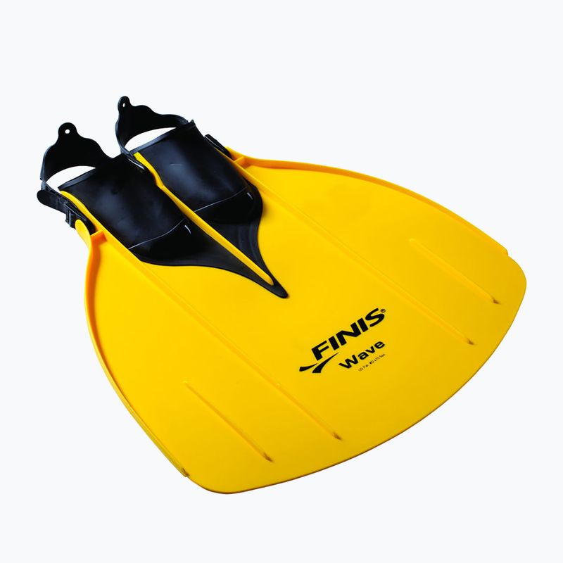 Žlté mono plutvy FINIS Wave na plávanie 2