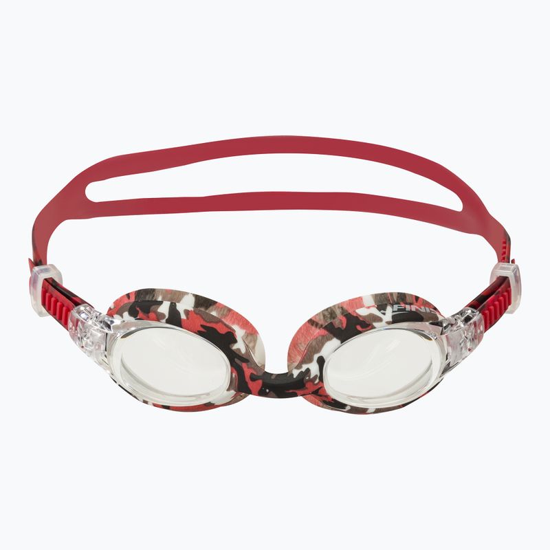 Plavecké okuliare FINIS Adventure red camo 2