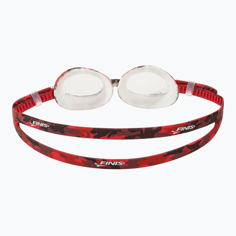 Plavecké okuliare FINIS Adventure red camo 5