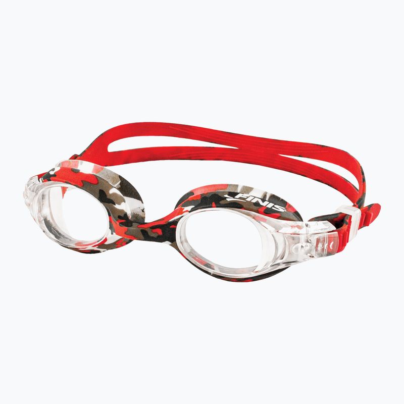Plavecké okuliare FINIS Adventure red camo 6