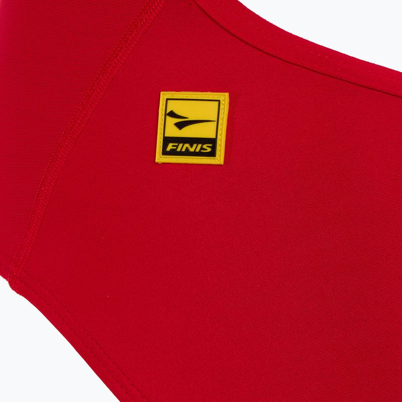 Dámske jednodielne plavky FINIS Skinback Solid red 3