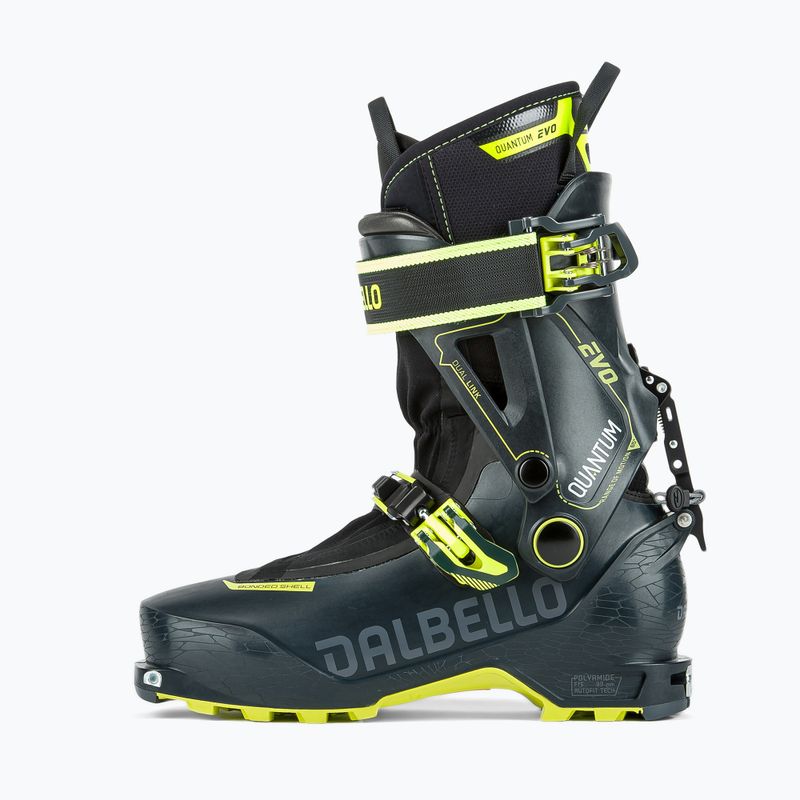 Pánske lyžiarske topánky Dalbello Quantum Evo dark blue/fluo yellow 2