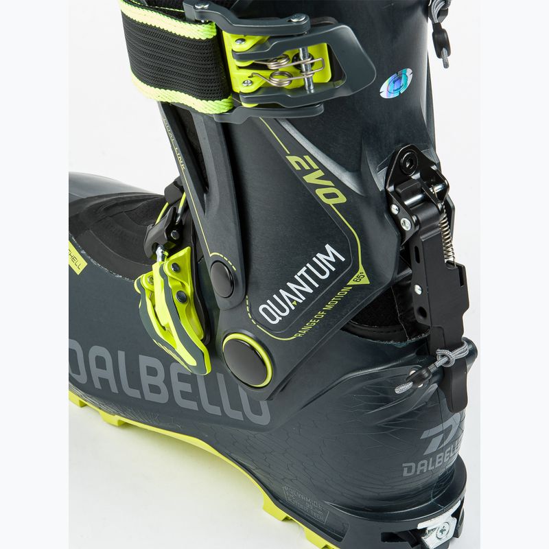 Pánske lyžiarske topánky Dalbello Quantum Evo dark blue/fluo yellow 5