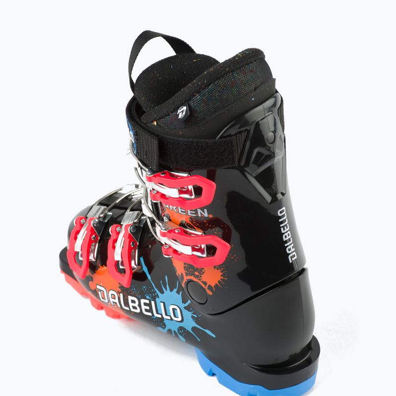 Detské lyžiarske topánky Dalbello J Green 4.0 GW black 6