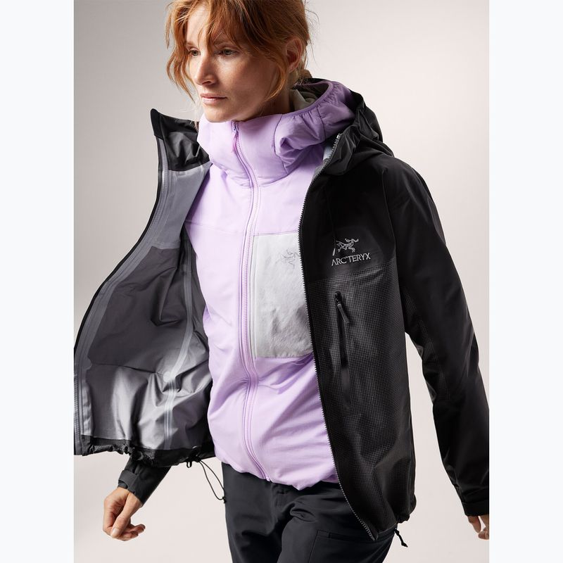 Dámska bunda do dažďa Arc'teryx Alpha black 3