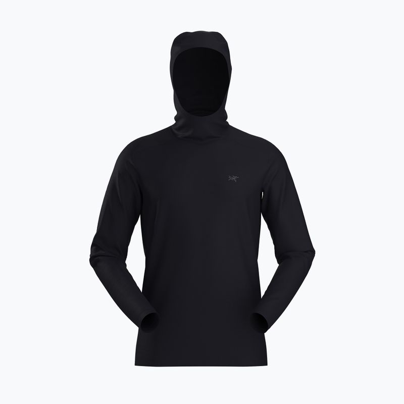Pánska trekingová mikina Arcteryx Ionoa Merino Wool Hoody black