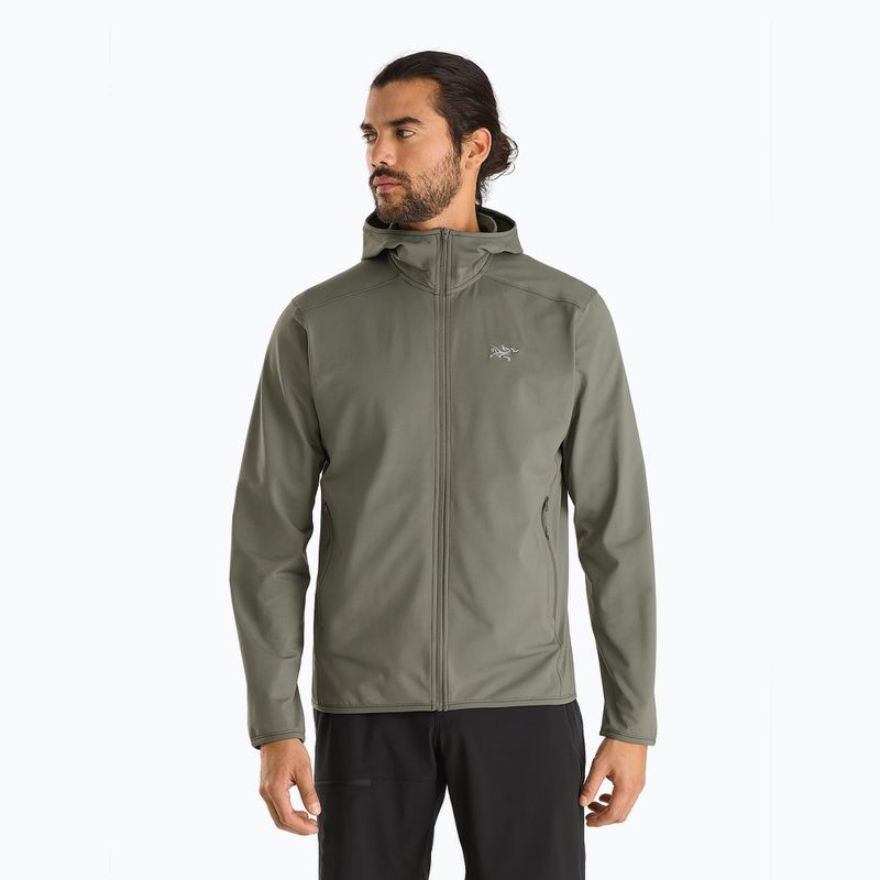 Pánska trekingová mikina Arc'teryx Kyanite LT Hoody green X000006461006
