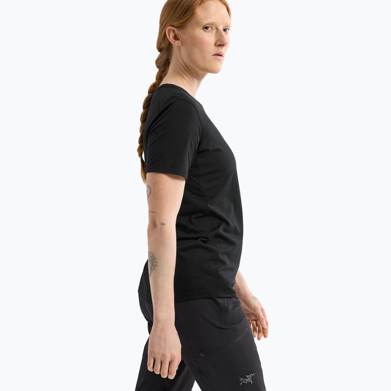 Dámske trekingové tričko Arcteryx Lana Crew black X000007443003 4