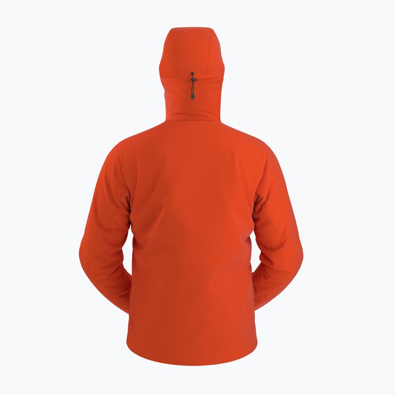Pánska hybridná bunda Arcteryx Proton LT Hoody oranžová X000006908010 6