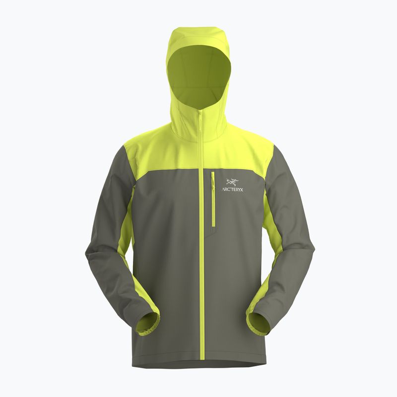 Arc'teryx Squamish Hoody pánska vetrovka zelená/žltá X000007411011 4