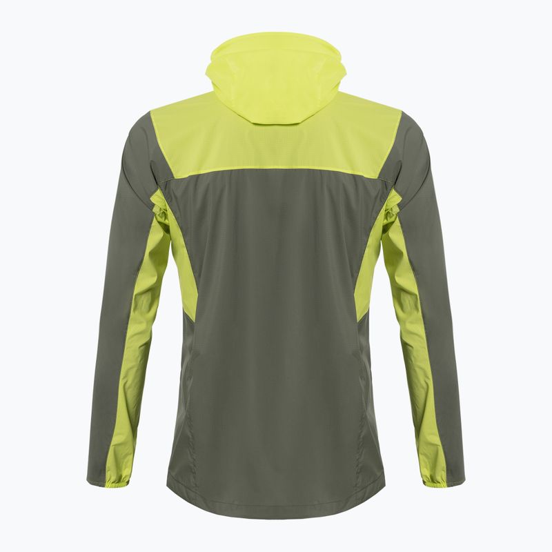 Arc'teryx Squamish Hoody pánska vetrovka zelená/žltá X000007411011 2