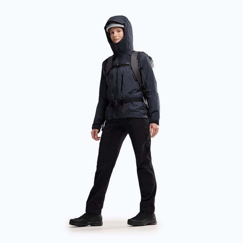 Dámska bunda do dažďa Arcteryx Alpha black sappire 2