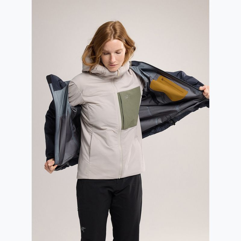 Dámska bunda do dažďa Arcteryx Alpha black sappire 6