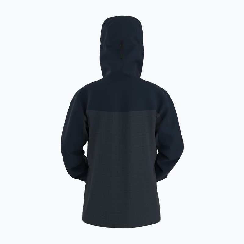 Dámska bunda do dažďa Arcteryx Alpha black sappire 11