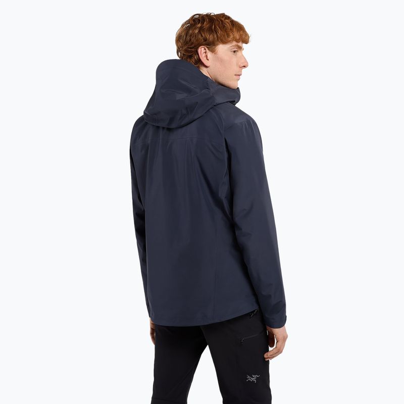 Pánska bunda do dažďa Arcteryx Beta LT black sapphire 3