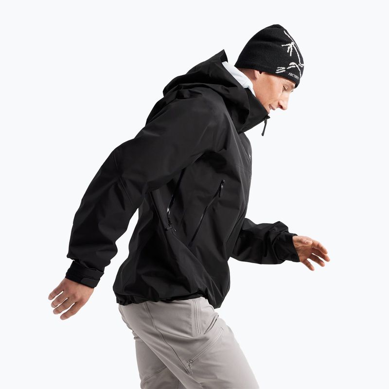 Pánska bunda do dažďa Arcteryx Beta AR black 4