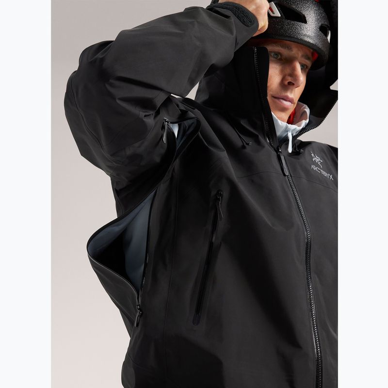 Pánska bunda do dažďa Arcteryx Beta AR black 6