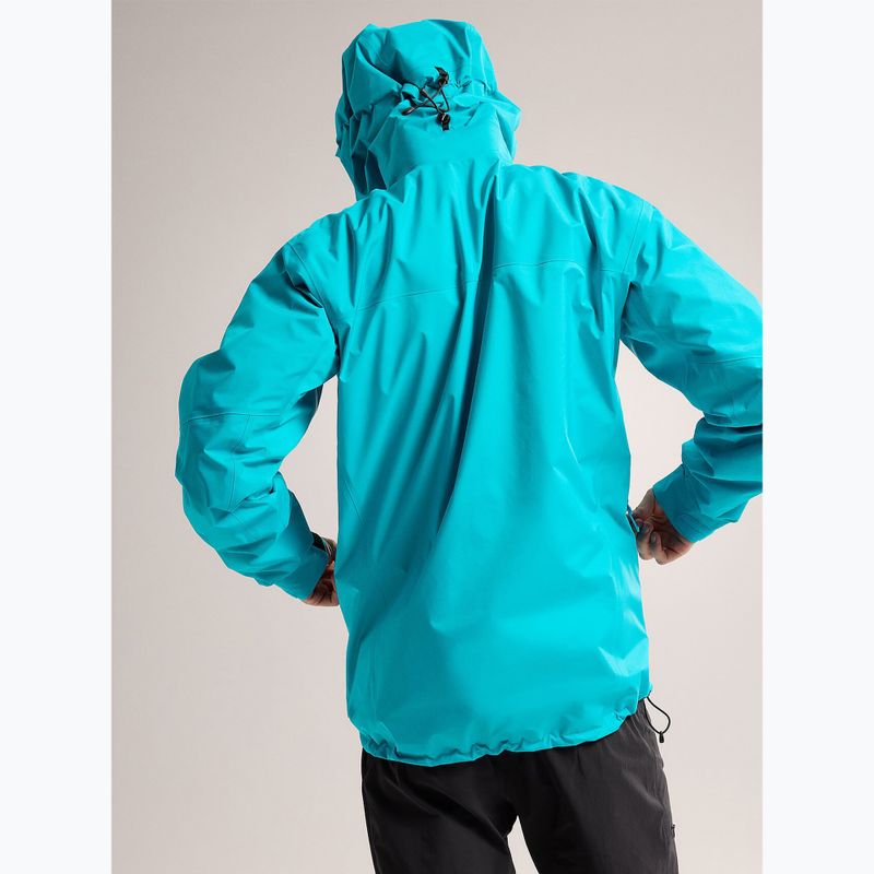 Pánska bunda do dažďa Arcteryx Beta AR blue tetra 2