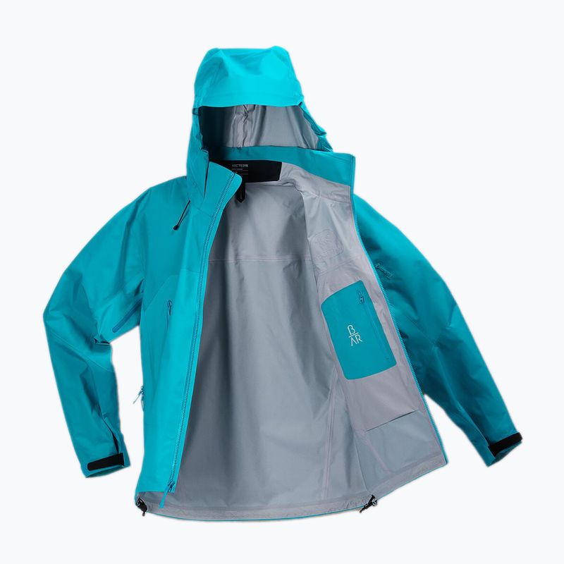 Pánska bunda do dažďa Arcteryx Beta AR blue tetra 9