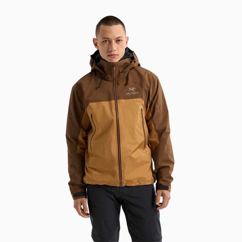 Pánska bunda do dažďa Arc'teryx Beta AR relic/yukon