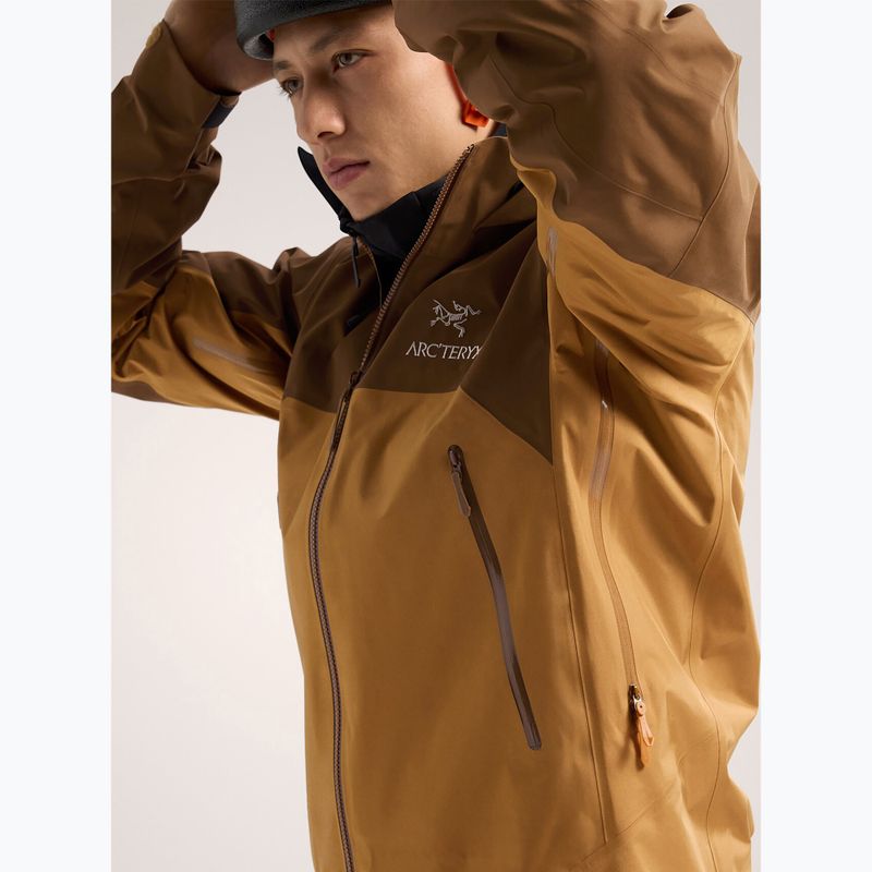 Pánska bunda do dažďa Arc'teryx Beta AR relic/yukon 7