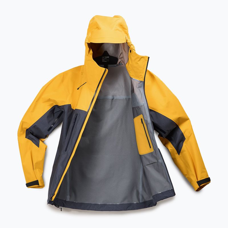 Pánska bunda do dažďa Arc'teryx Alpha black sapphire/edziza 9