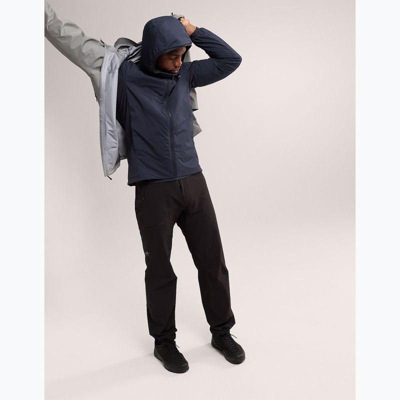 Pánska zateplená bunda Arcteryx Atom Hoody black sapphire 2