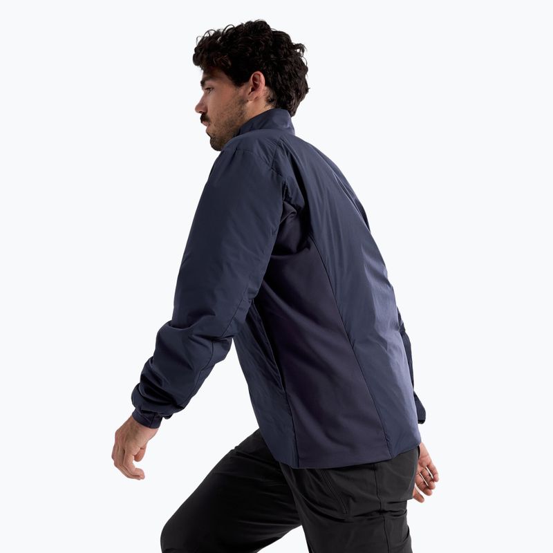 Pánska hybridná bunda Arcteryx Atom black sapphire 3