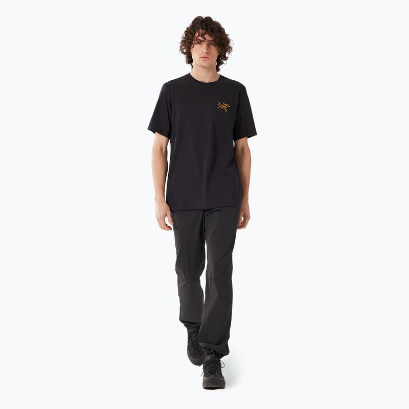 Pánske tričko Arcteryx Arc'Multi Bird Logo black 2