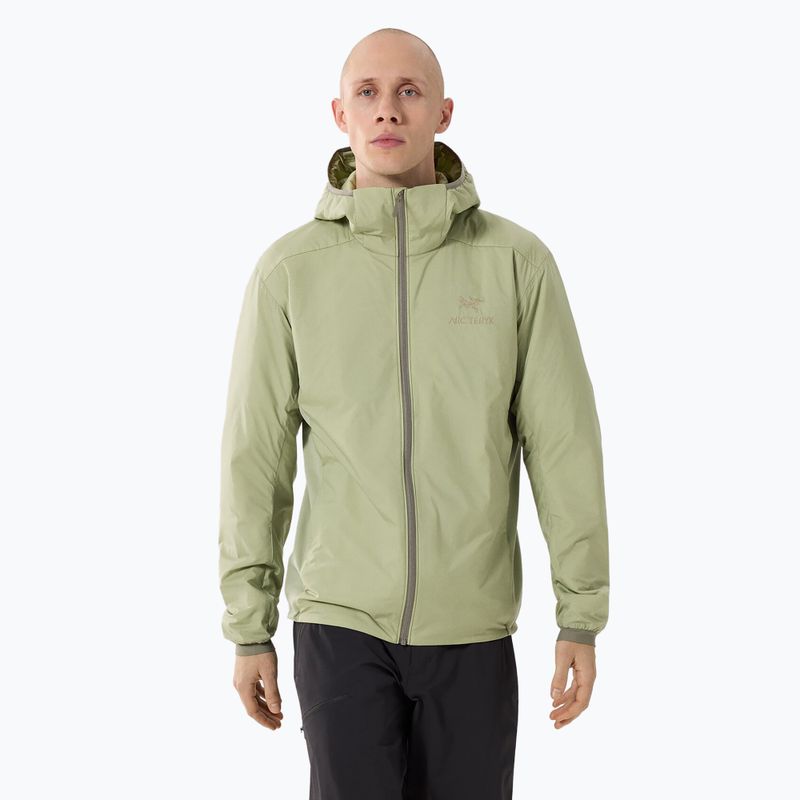 Pánska zateplená bunda Arcteryx Atom Hoody chloris