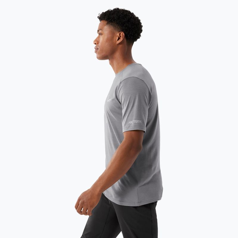 Pánske tričko Arcteryx Ionia Merino Wool Logo Void 4