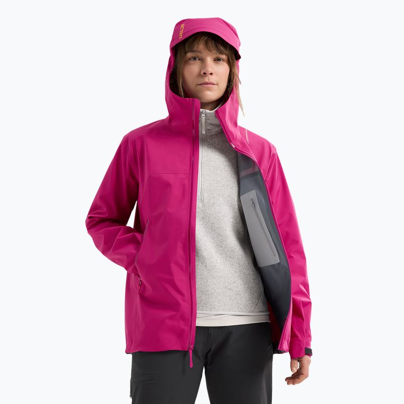 Dámska bunda do dažďa Arc'teryx Beta amaranthus/edziza 3