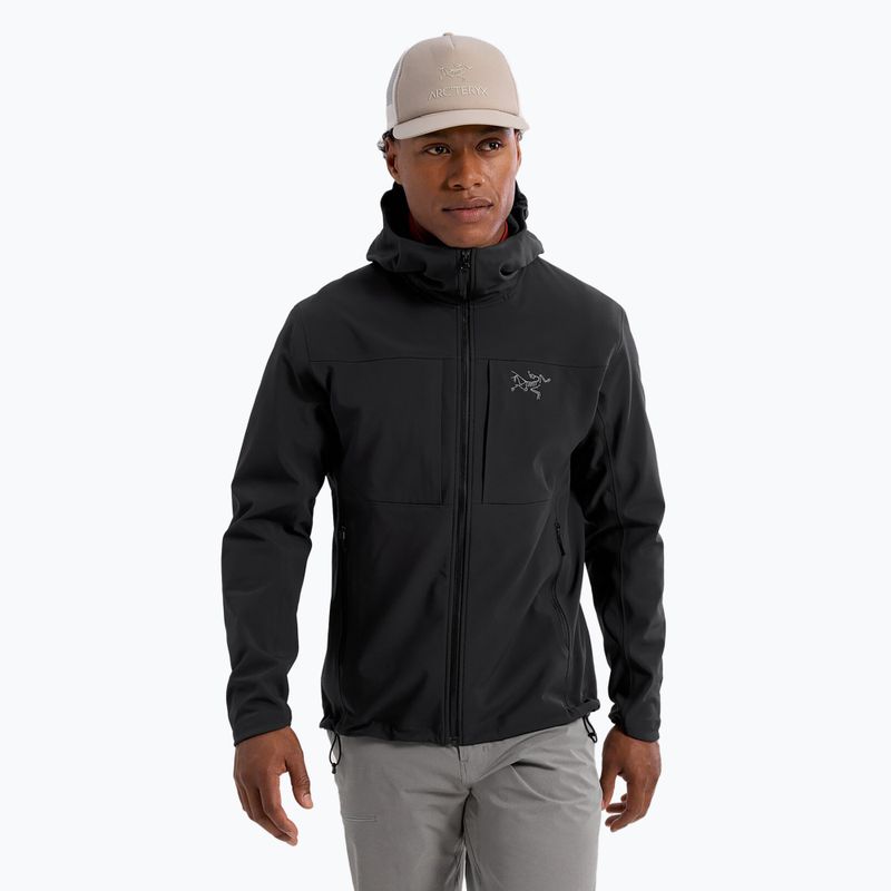 Pánska softshellová bunda Arc'teryx Gamma MX Hoody black