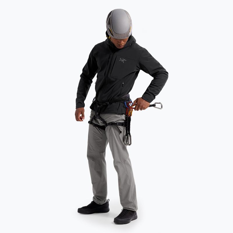 Pánska softshellová bunda Arc'teryx Gamma MX Hoody black 2