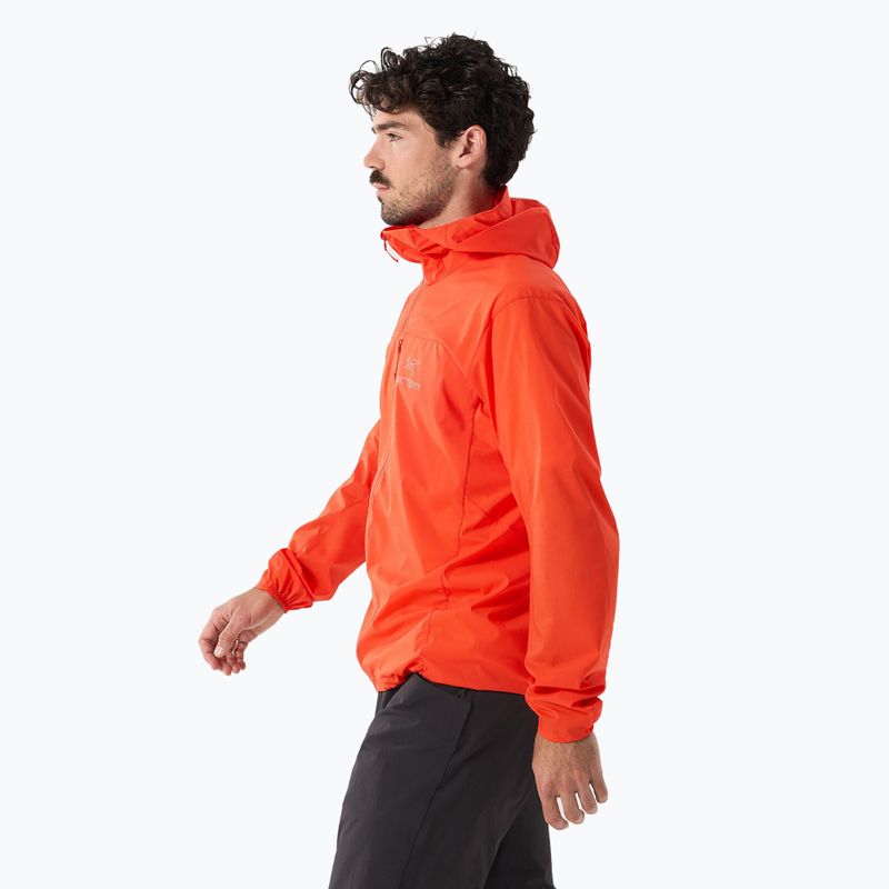 Pánska vetrovka Arcteryx Squamish Hoody solaris 4