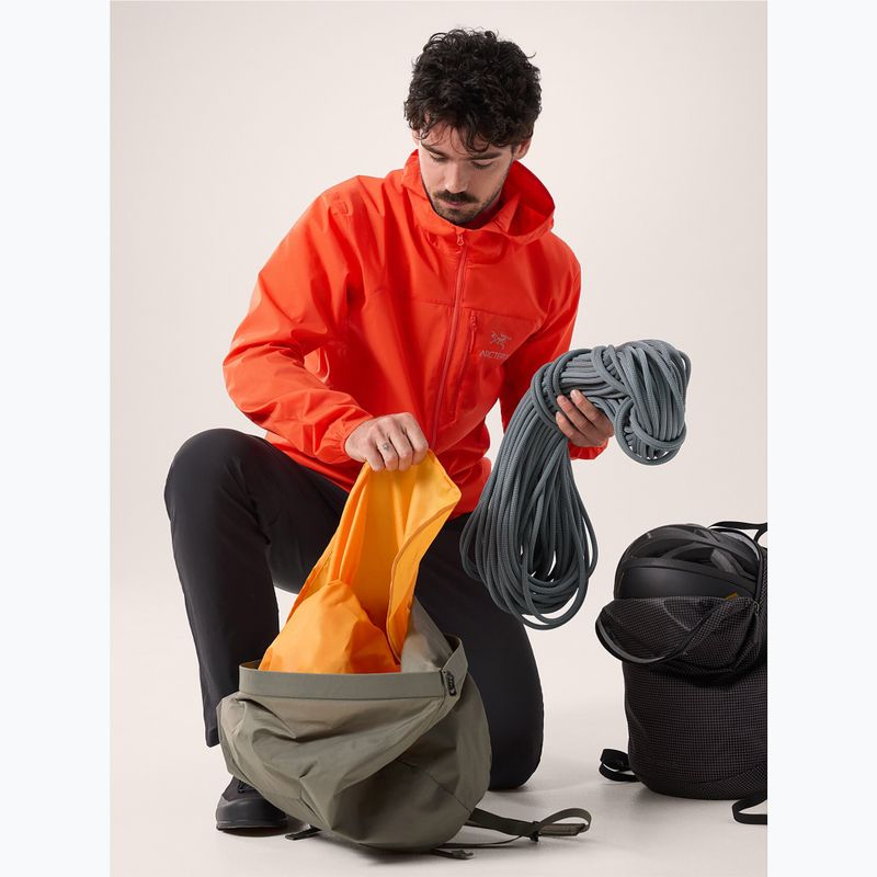 Pánska vetrovka Arcteryx Squamish Hoody solaris 5
