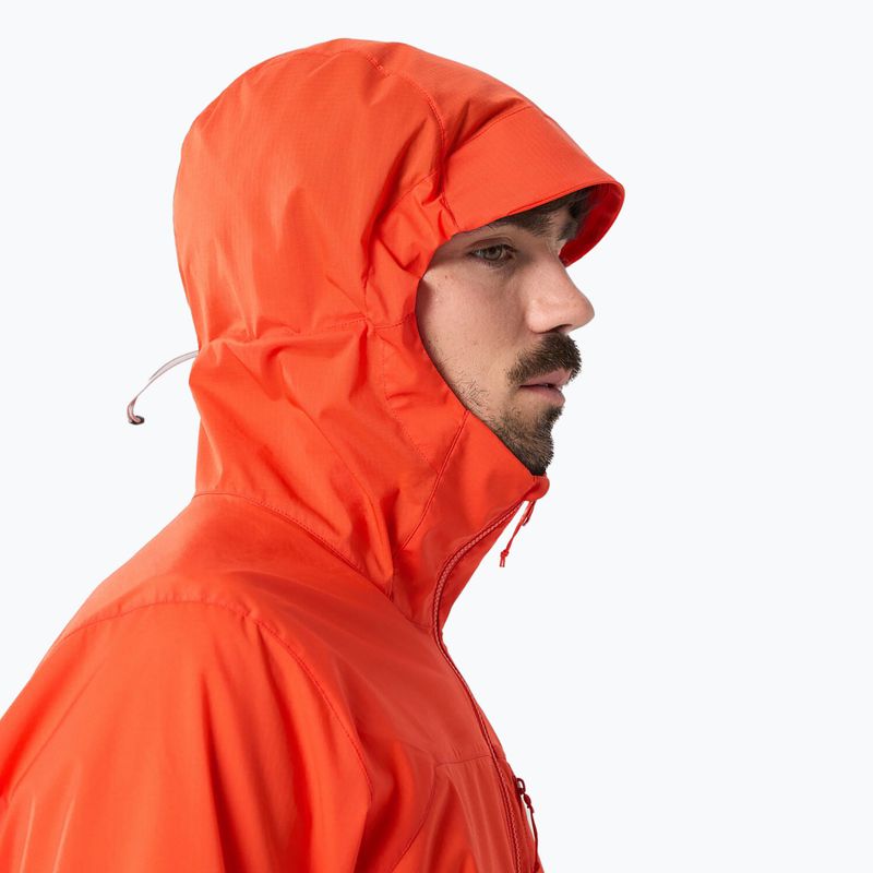 Pánska vetrovka Arcteryx Squamish Hoody solaris 6