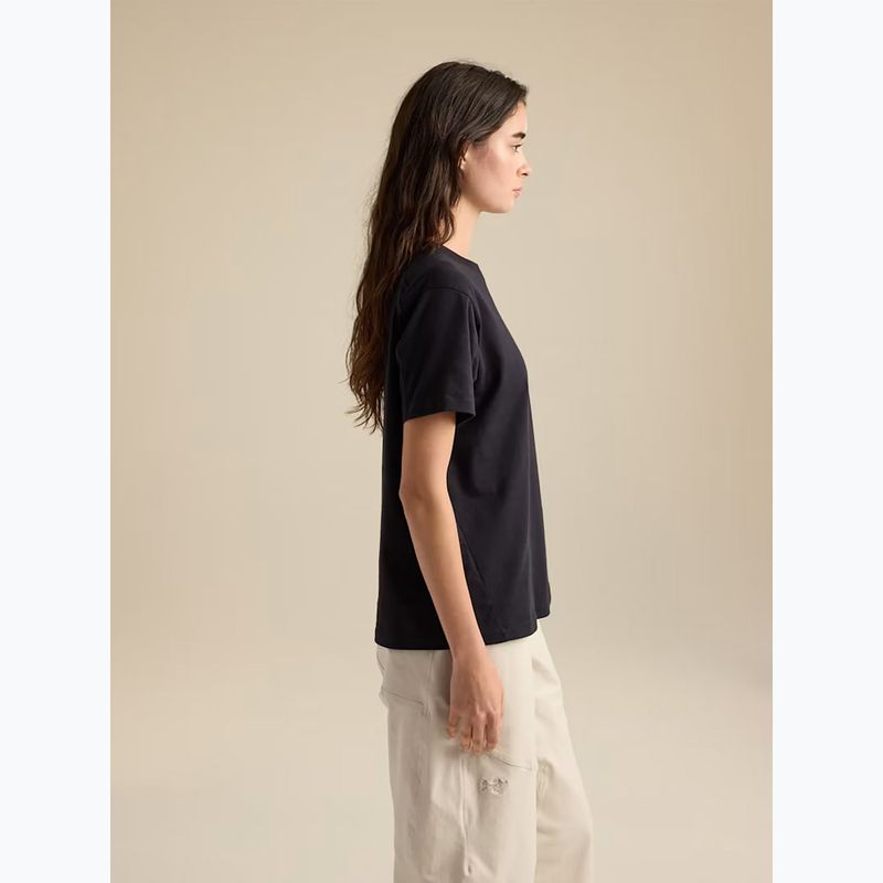 Dámske tričko Arcteryx Kragg Cotton Little Bird Crew black/multi 5