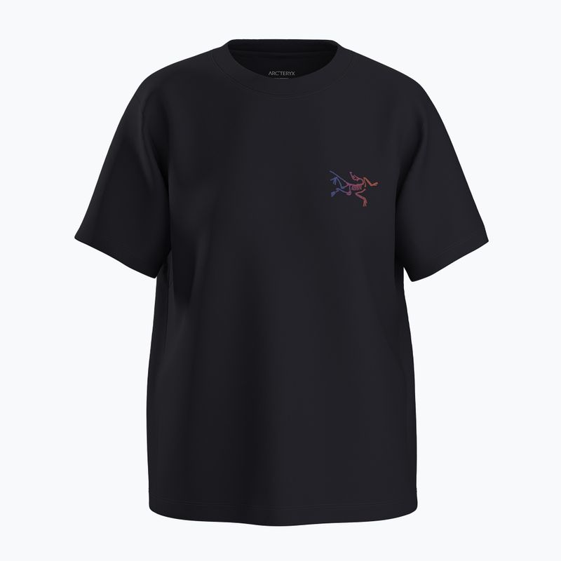 Dámske tričko Arcteryx Kragg Cotton Little Bird Crew black/multi 8