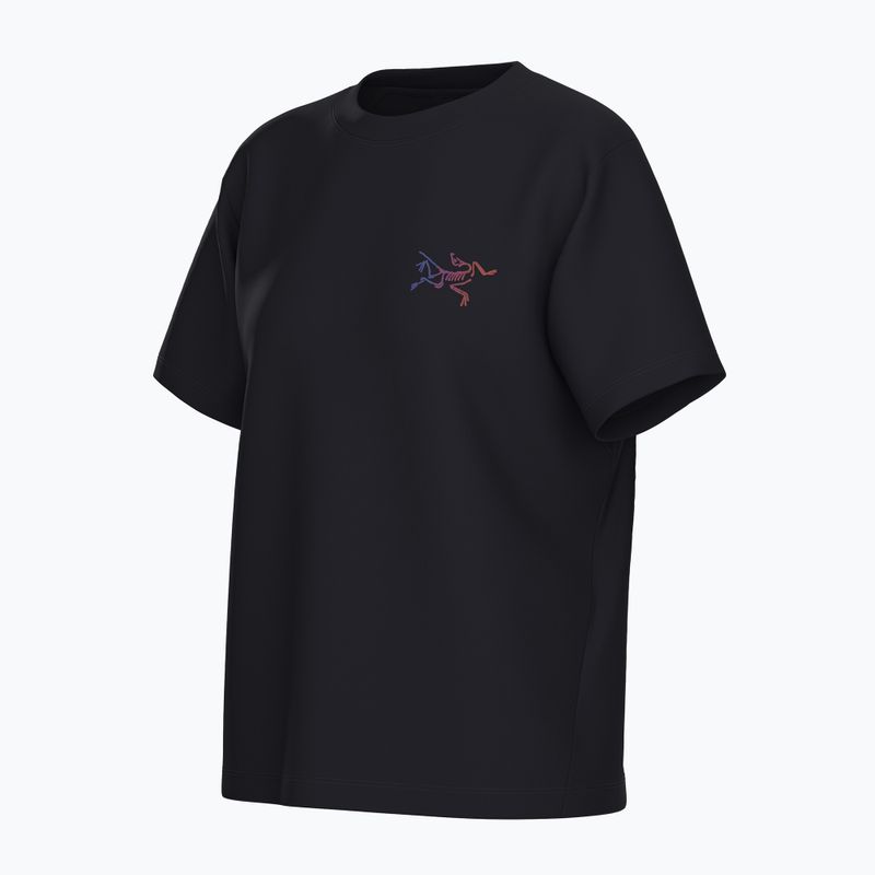 Dámske tričko Arcteryx Kragg Cotton Little Bird Crew black/multi 10