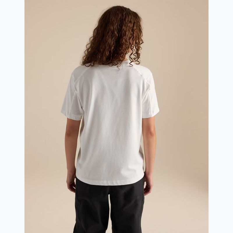 Dámske tričko Arcteryx Kragg Cotton Little Bird Crew white light/white 3