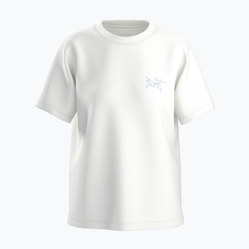 Dámske tričko Arcteryx Kragg Cotton Little Bird Crew white light/white 7