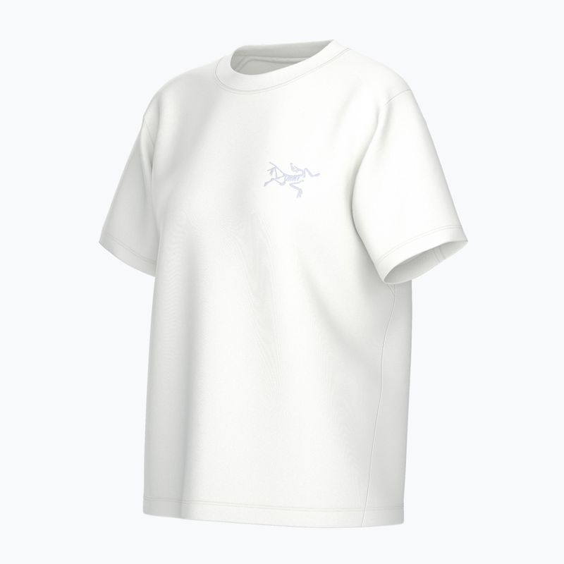 Dámske tričko Arcteryx Kragg Cotton Little Bird Crew white light/white 9