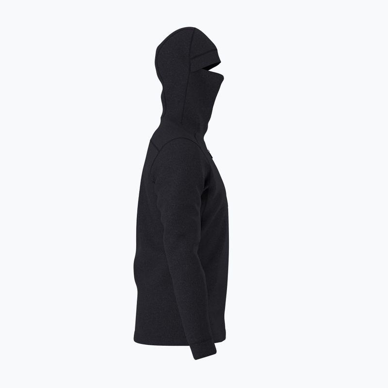 Pánska trekkingová mikina Arcteryx Rho LT Hoody čierna 4