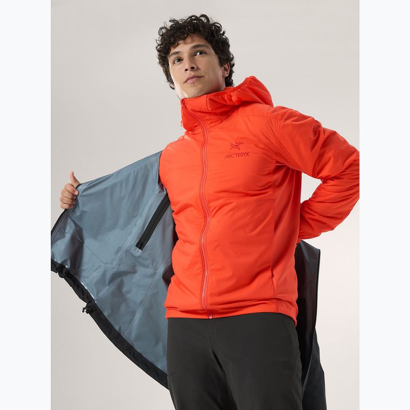 Pánska zateplená bunda Arcteryx Atom Hoody solaris 5