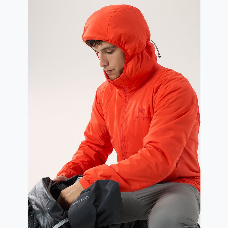 Pánska zateplená bunda Arcteryx Atom Hoody solaris 6