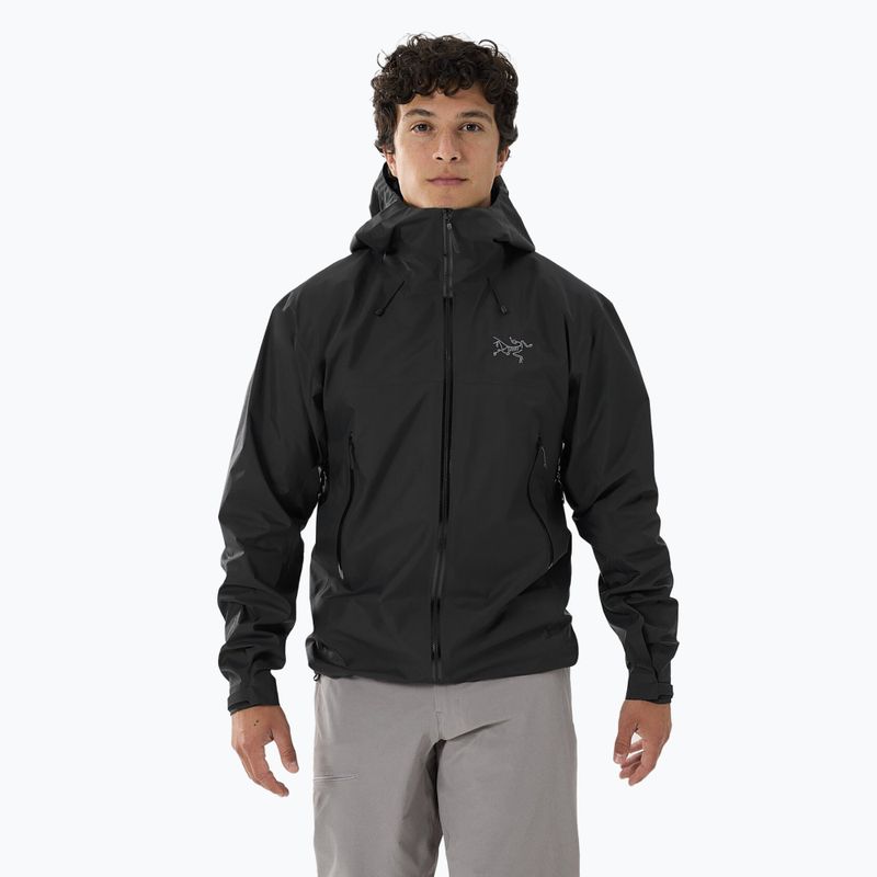 Pánska bunda do dažďa Arcteryx Beta SL black