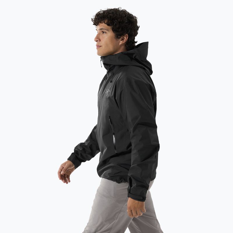 Pánska bunda do dažďa Arcteryx Beta SL black 4