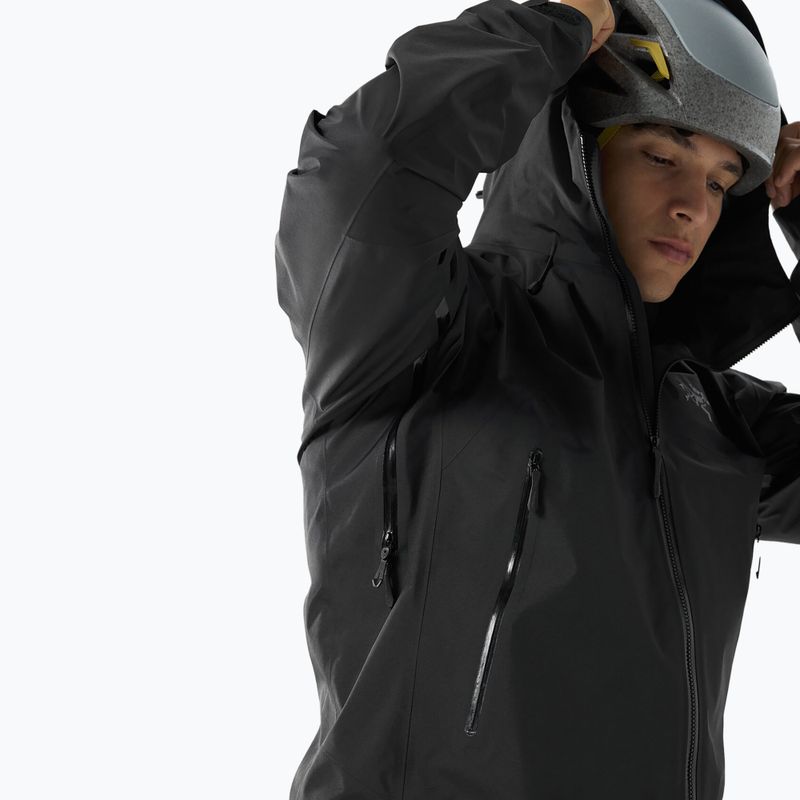 Pánska bunda do dažďa Arcteryx Beta SL black 5