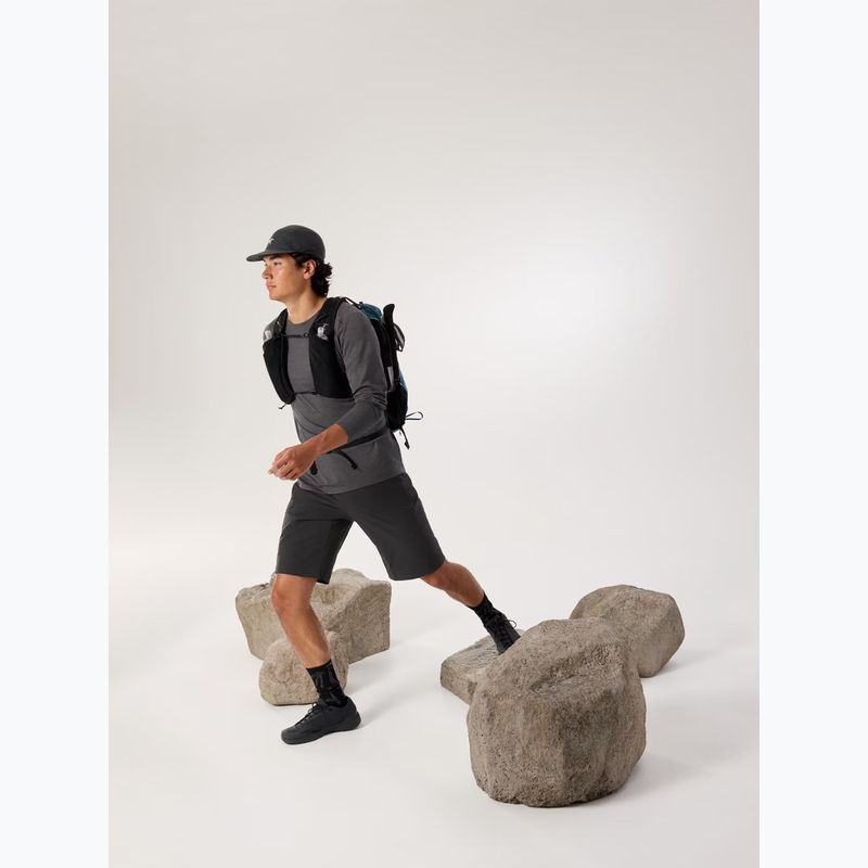 Pánsky trekkingový longsleeve Arc'teryx Cormac Crew black heather 7